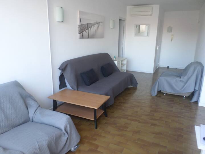 Parking  Privé  Beau Appartement 3 Mn Plage - Mauguio