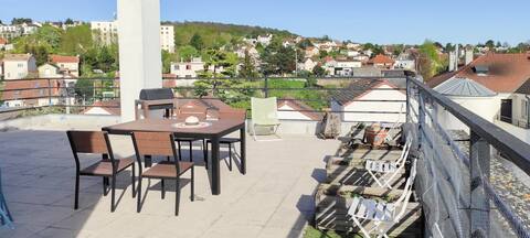 The spacious - The wooftop of Val d'Oise