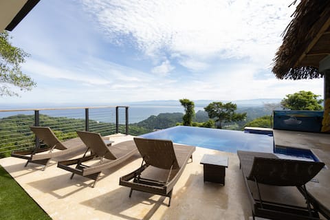 Panoramic Ocean View 4-bedroom villa