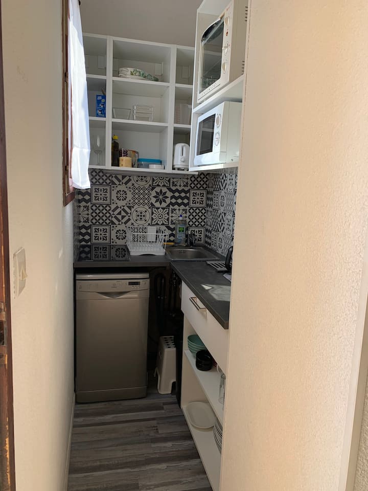 Appt T2 Cabine - 31 M2 - Saint Pierre La Mer - Saint-Pierre-la-Mer