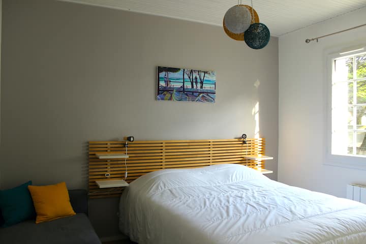 Chambre "Planche à Voile" 
160 krevate (mbi dyshek)
Ngrohës 190X90