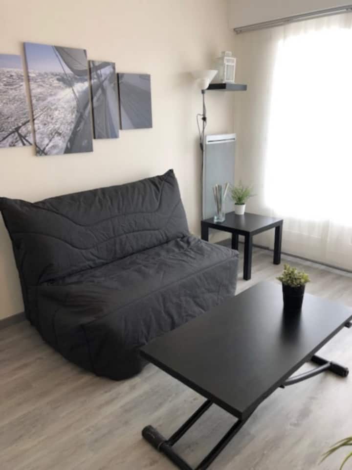Appartement Cosy 2 Personnes à 2 Pas De La Mer - Cabourg