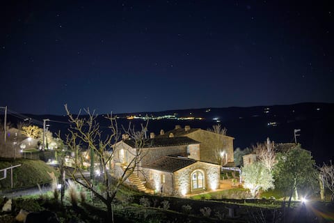 Tuscan farmhouse in San Casciano dei Bagni