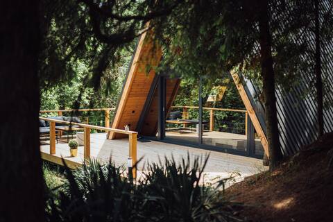 haaziko, the forest edge cabin in the Danube bend