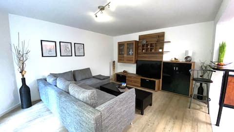 Popular Airbnb listing: Bright basement apartment in a quiet residential area in Neuss