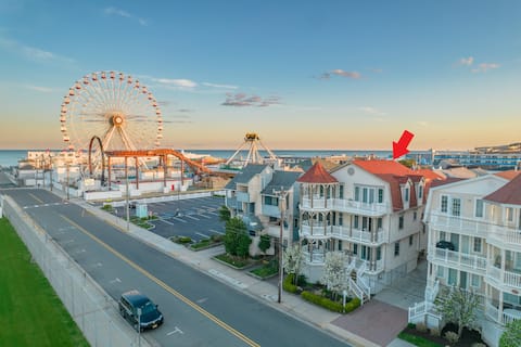 9 BR steps to the beach & boardwalk!