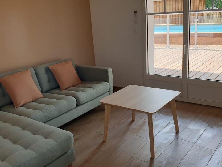 Villa En Première Ligne - 4 Chambres – Piscine - Gujan-Mestras