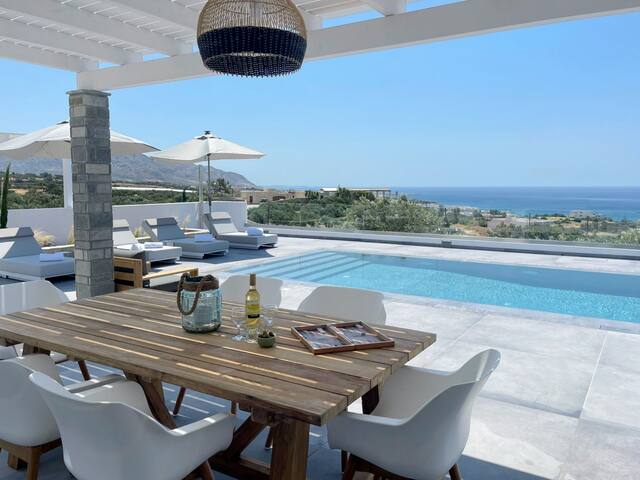Villa Alexander – mountain beach villa with pool