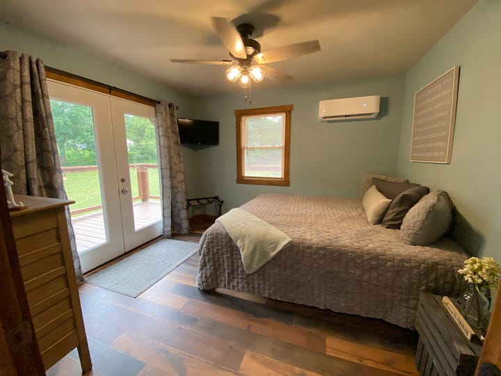 Downstair bedroom with King Bed