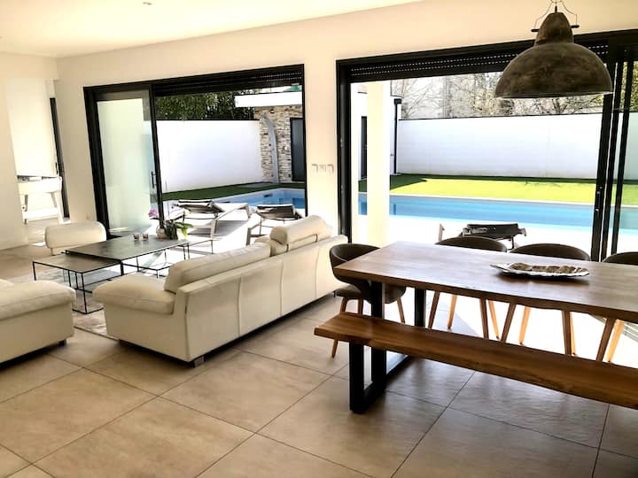 Magnifique Villa Contemporaine Avec Piscine. - Pessac