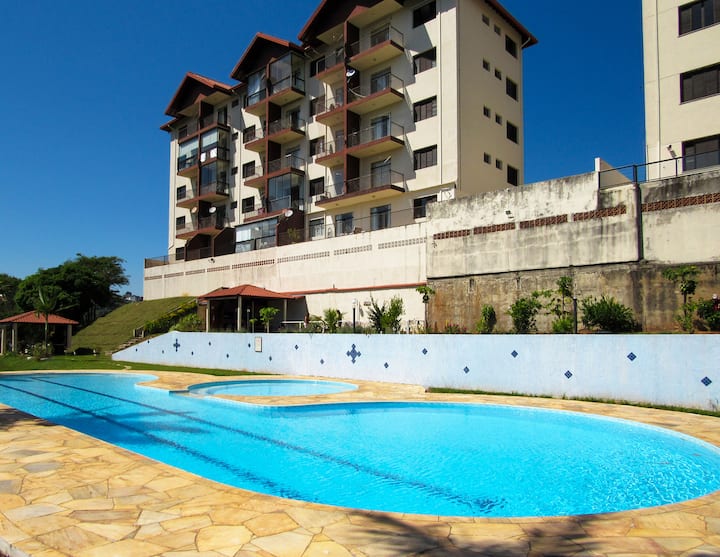 Apartamento 1 quarto, com piscina