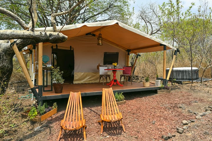 Glamping in Tepoztlan