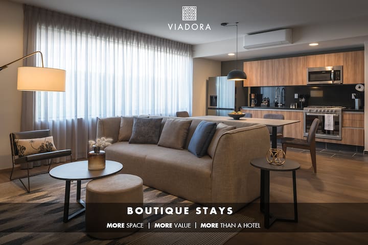 Condesa-Spacious SteLive/Work 2BR 2BA 4pax