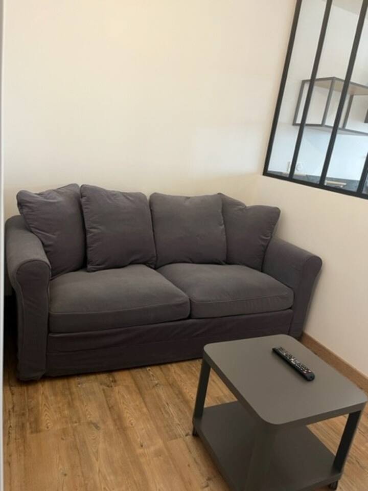 Canapé lit avec 2 couchages 