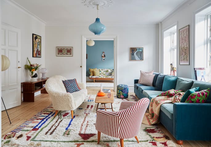 Exclusive designer 3-Bedrooms apartment-Vesterbro
