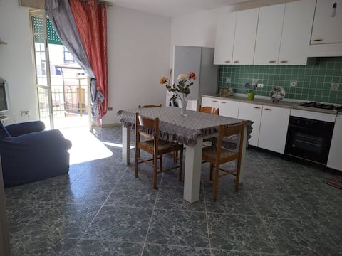 Beautiful renovated air-conditioned house with a sea view