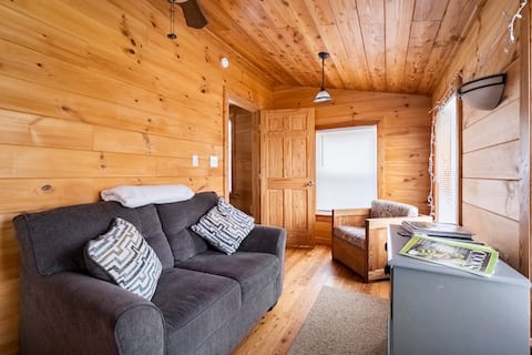 Top Airbnb: Knotty But Nice Cabin at Oneida Lake in Sylvan Beach