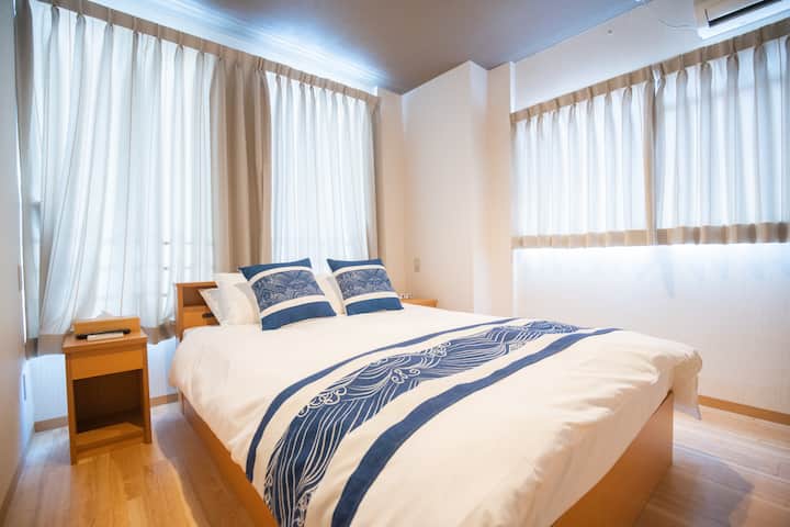 Tsuru Inn Shinsaibashi 402] Shinsaibashi 8min | 5min from