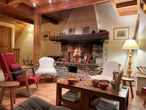 Airbnb performant: Charm and duplex space at Chalet Le Pré Catin à Bonneval Sur Arc