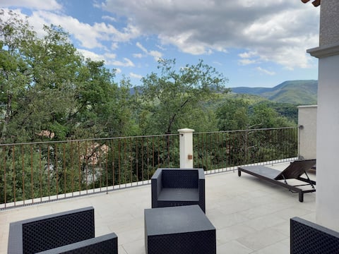 1BR with panoramic terrace – Appt D