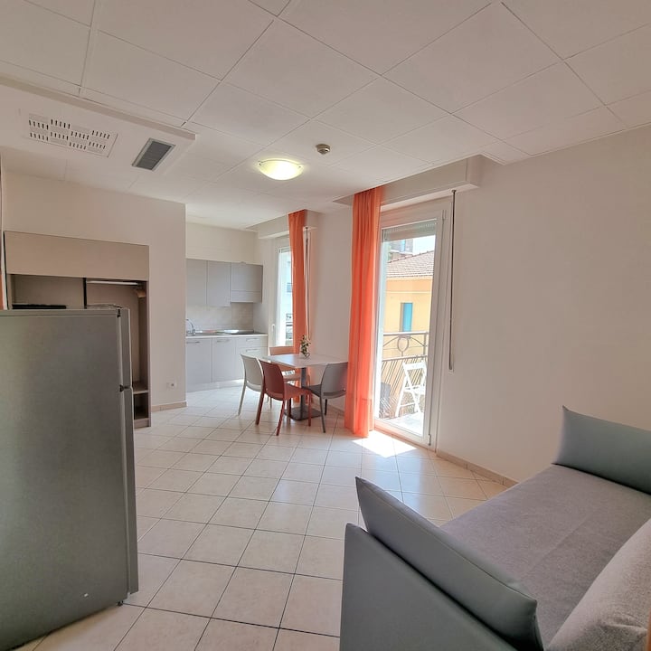 Cozy tworoom apartment just steps from the sea Aparthotels for Rent in Rimini, EmiliaRomagna