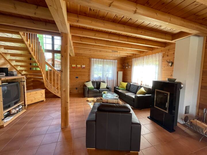 Holzhaus Schwarzatal, Wellness Im Thüringer Wald - Cursdorf
