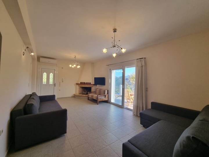 Ionian Blue House 3br Retreat Near Myrtos Beach - Asos