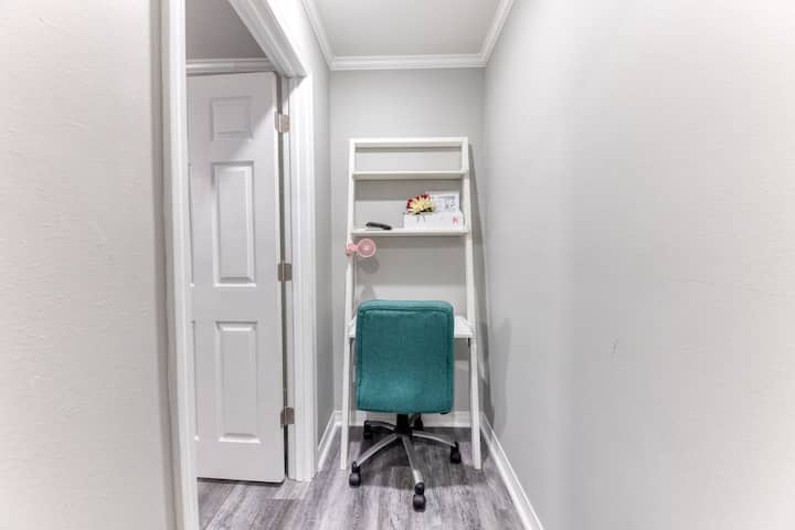 Dedicated workspace.