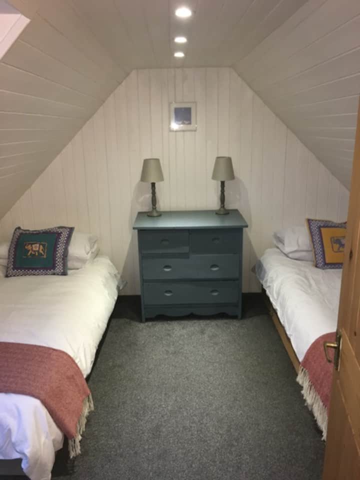 Dubbelrum på andra våningen