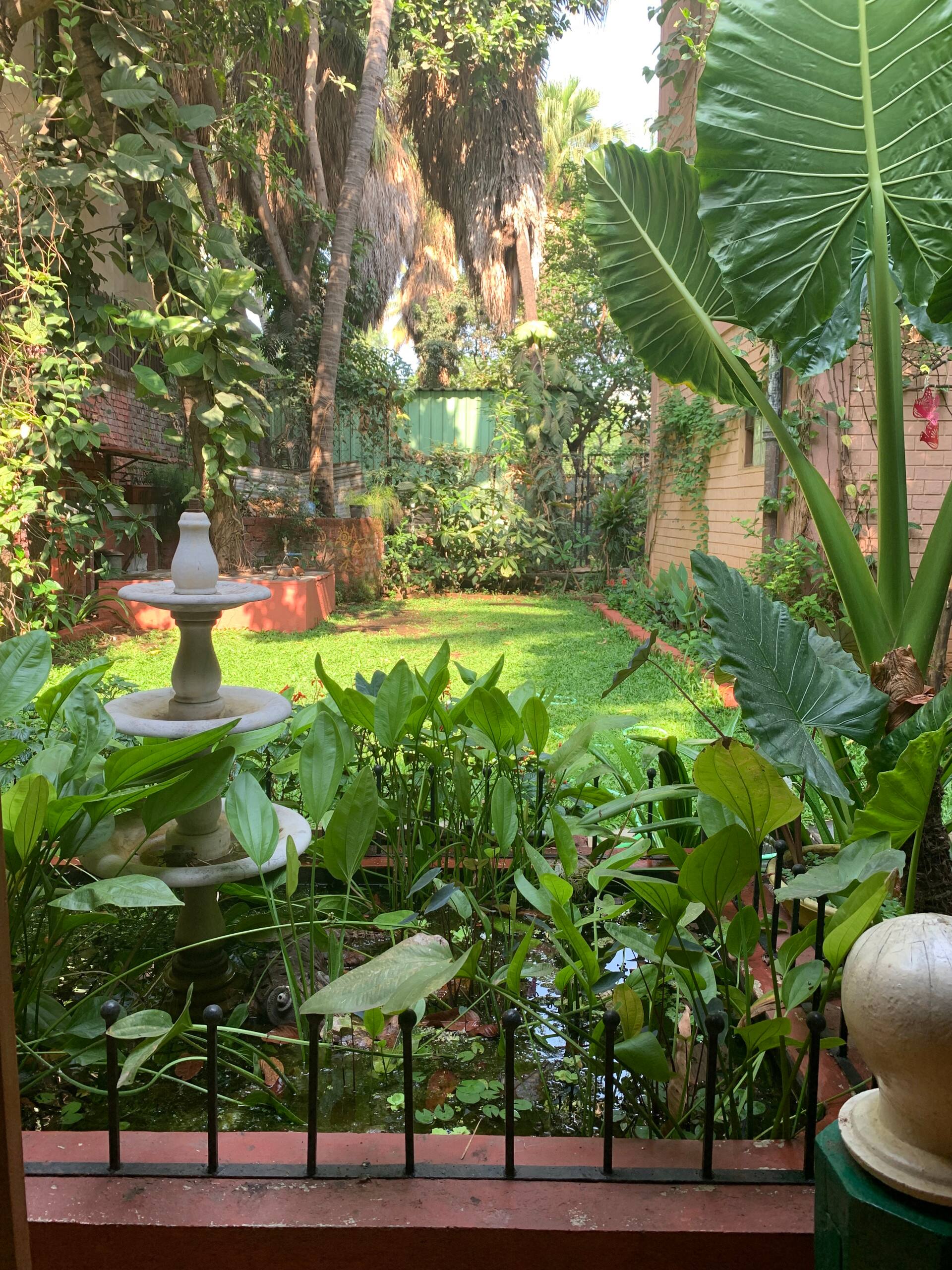 A quiet studio by the edge of a garden