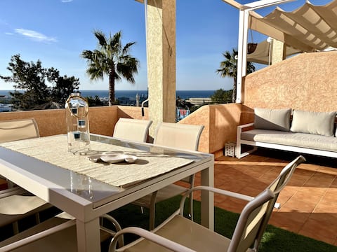 Magnificent duplex with ocean view