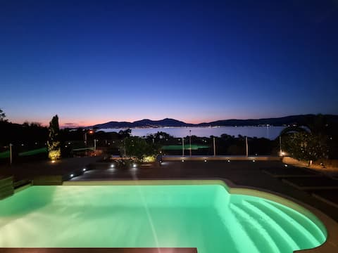Luxury Villa Panoramic Gulf of Ajaccio Views