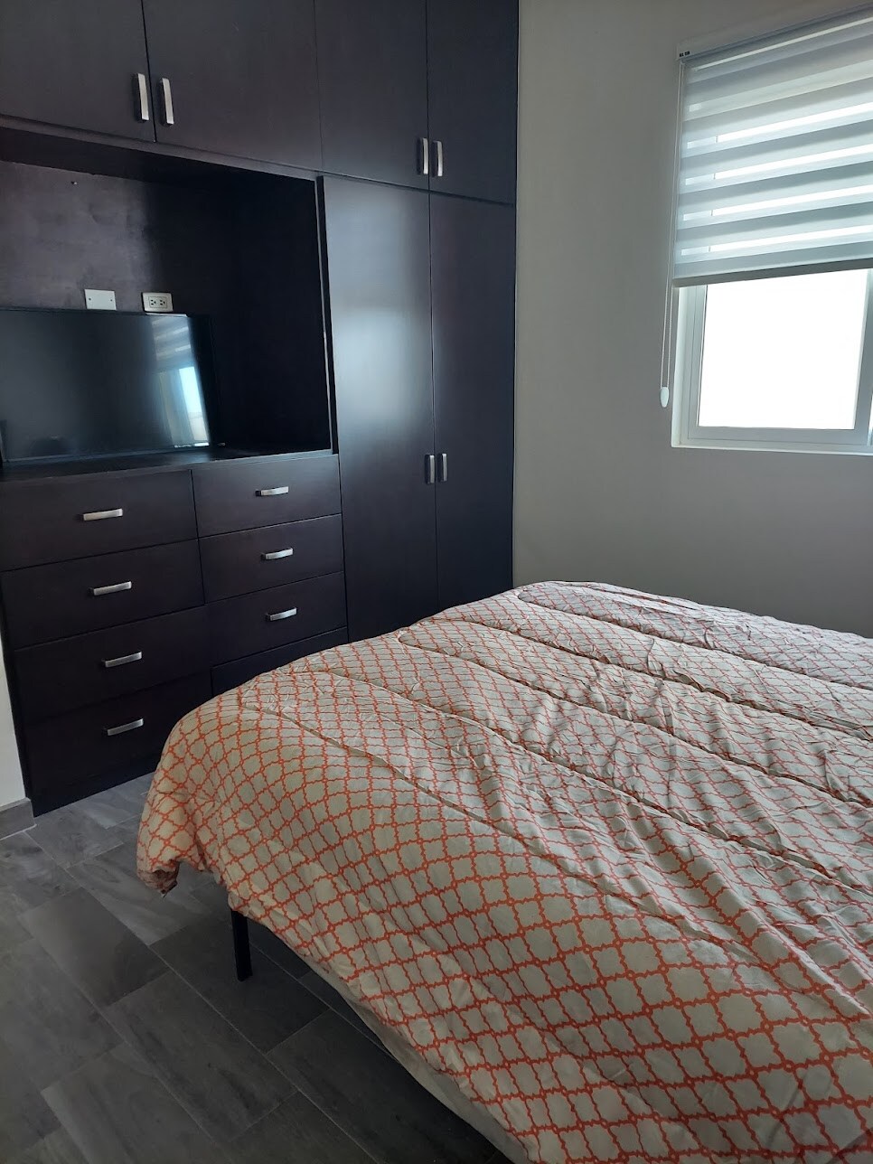 spálňa na poschodí - manželská posteľ