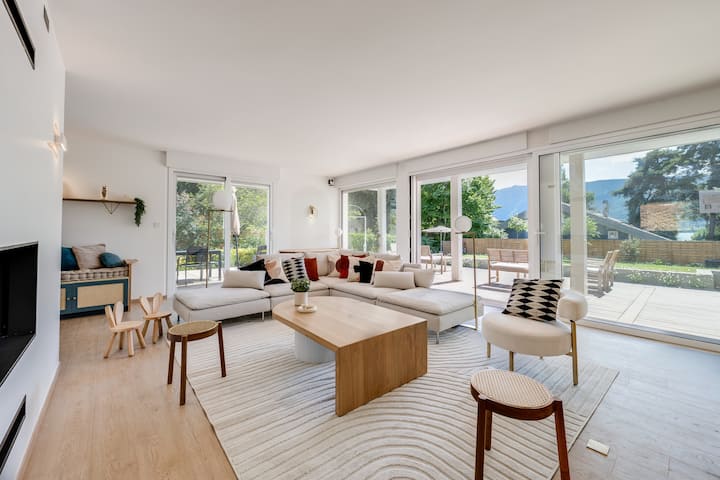 Villa Minto | Piscine, Bain Nordique - Lake Annecy