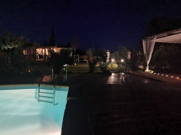 Dépendance Cosy Jardin Privé Et Piscine Partagée - Aubagne