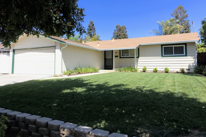 Beautiful 3Br/2Ba garden house in South Bay Area