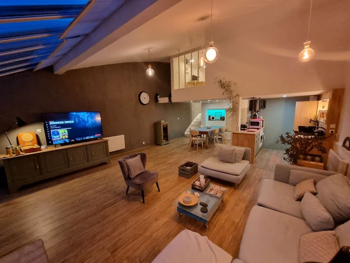 Loft Avec Jardin Idéal Pour Télétravailler à Brest - Plougastel-Daoulas