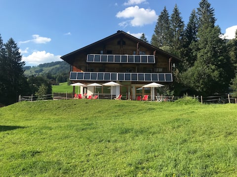 Krähenberg estate on the edge of the wilderness