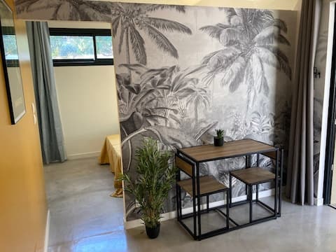 Top performing Airbnb: Charming studio 2 steps from the Mafate 4X4 departure in La Possession