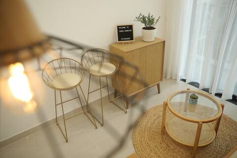 Vintage style luxury apartment with swimming pool