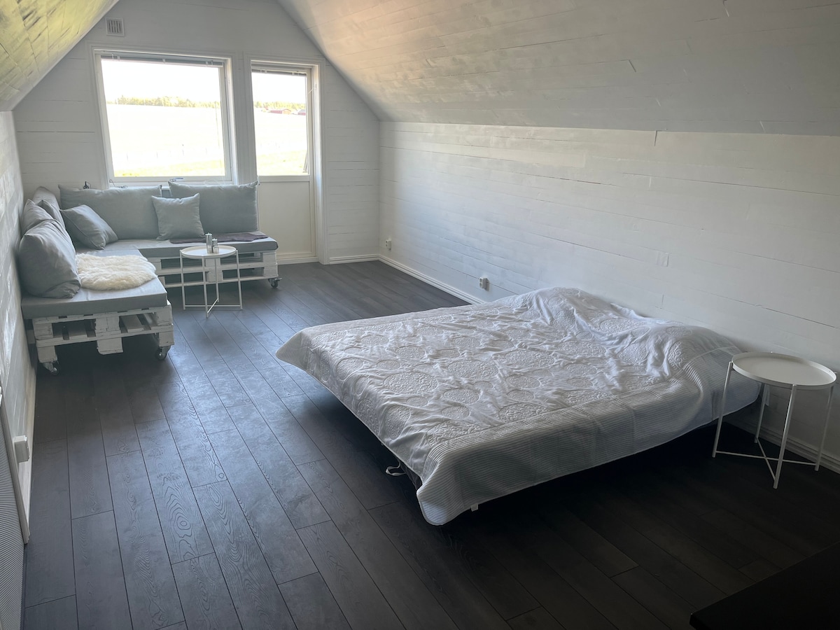 Sala de estar 1, área para dormir 1