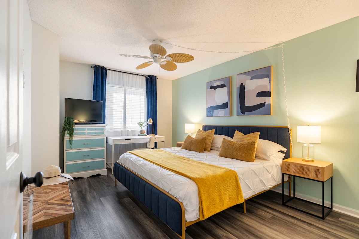 Cama tamaño king (colchón Néctar)