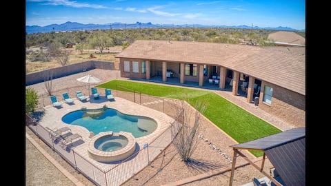 Event Ready Roomy Tucson Home with Private Pool
