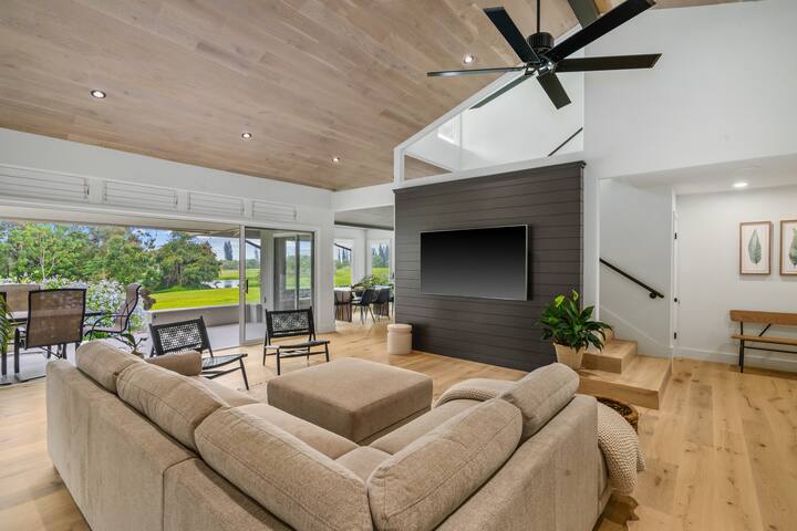 Fresh & modern 4-bedroom home ~ North Shore Kauai