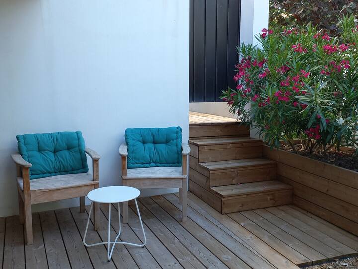 Bayonne limit Anglet T2 *** with outdoor space