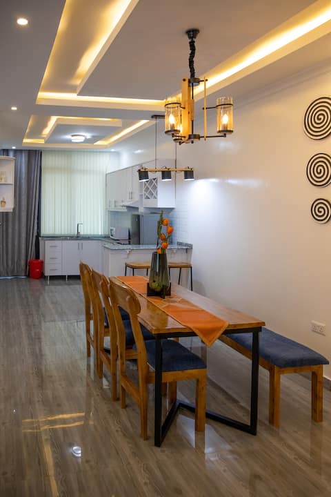 Ikaze Apartments (APT 5 - Serviced 3 bed-2 bath)