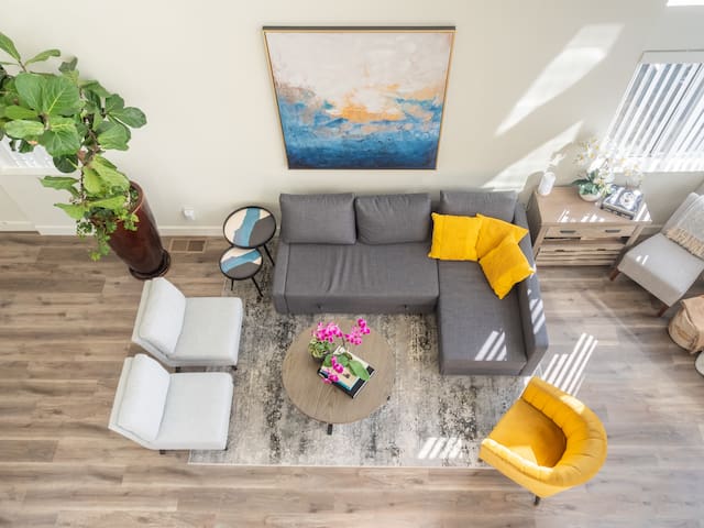 Stunning house with views and oasis garden