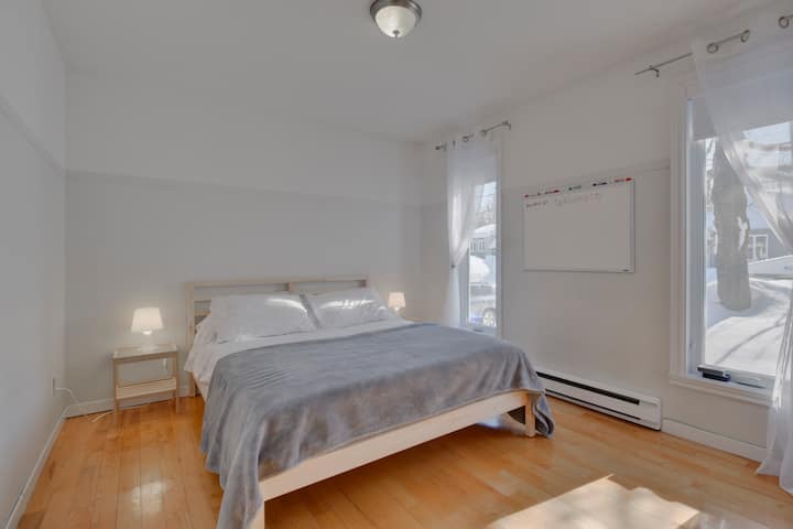 Ghorofa ya 2 - Chumba cha 2 cha kulala chenye godoro la kifahari