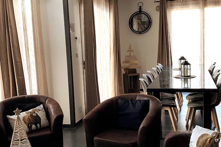 Magnifique Chalet Avec Spa Vue Montagnes Pour 12 - Les Menuires