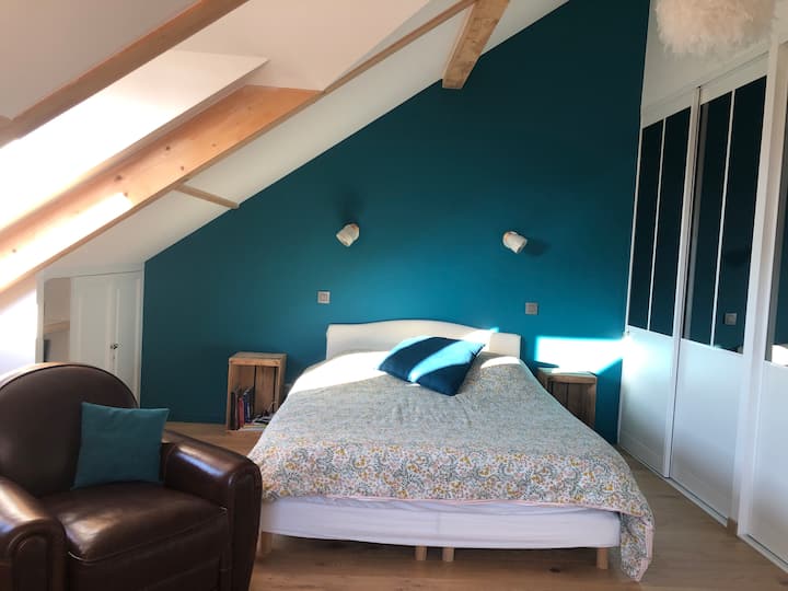 Chambre lit Queen ზომა